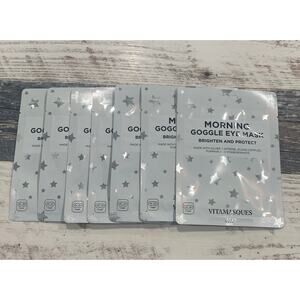 Vitamasque Morning Goggle Eye Mask, Brighten and Protect Bundle of 7